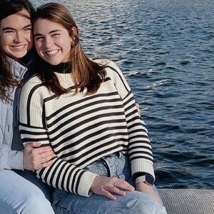 Cozy madewell sweater! So soft and comfy for winter :)